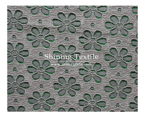 Black Cotton Lace Fabric