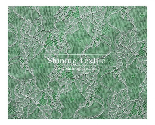 Jacquard Elastic Lace Fabric