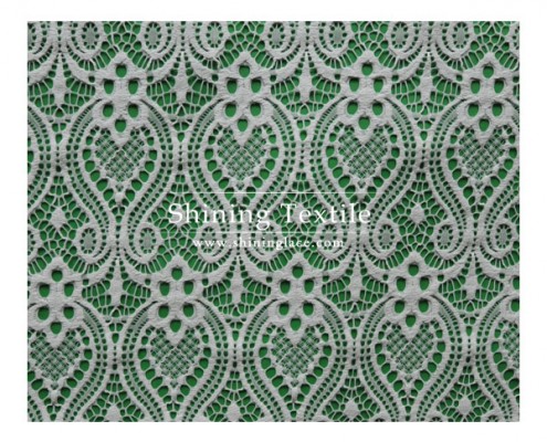 Grey Lace Fabric