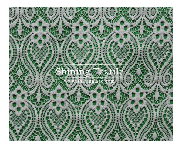 Grey Lace Fabric