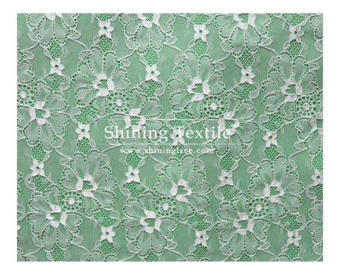 Stretch Jacquard Lace Fabric