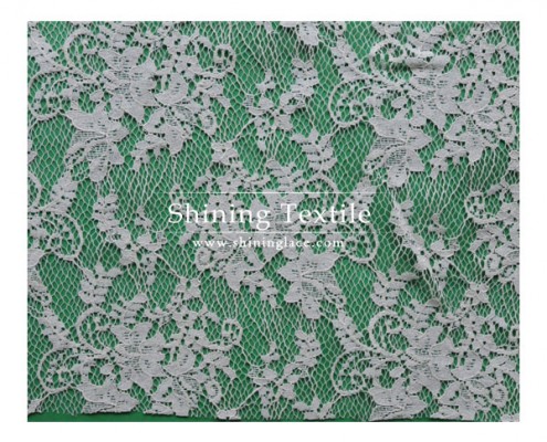 Cotton Nylon Lace Fabric for Garments