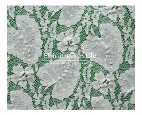 Nylon Knitting Lace Fabric