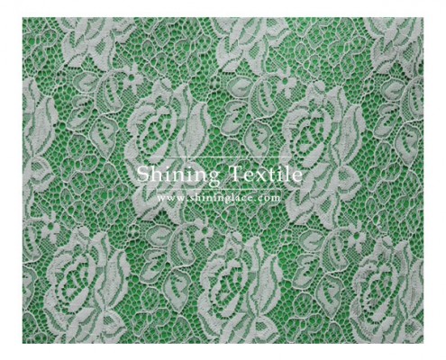 Nylon Jacquard Lace Fabric