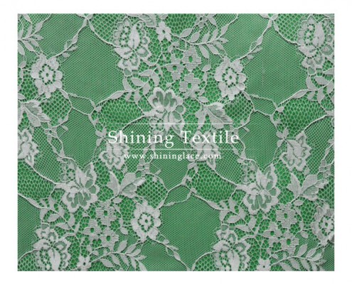 Nylon Spandex Jacquard Lace Fabric