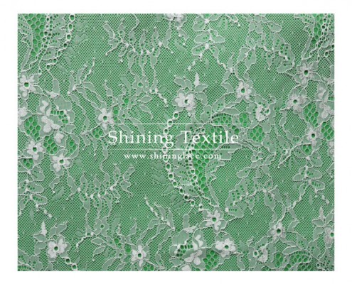 Spandex Nylon Jacquard Lace Fabric