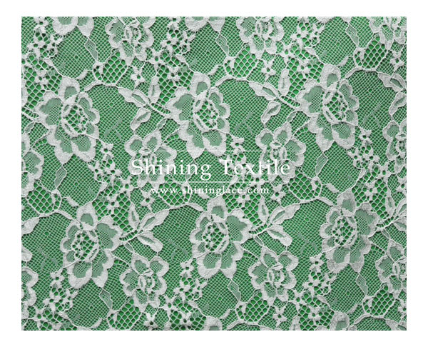 Nylon And Spandex Lace Fabric