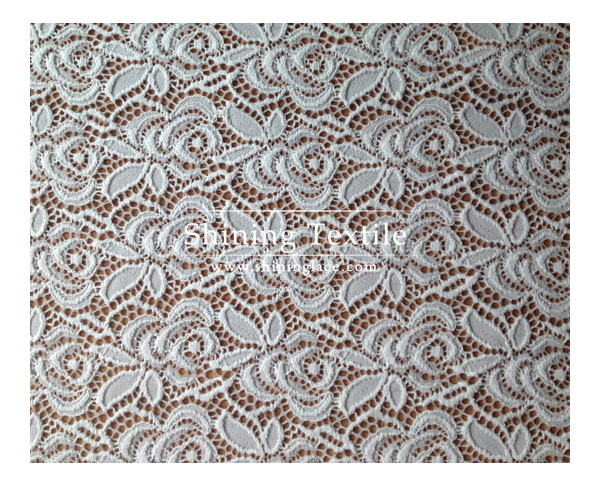 Floral Nylon Lace Fabric