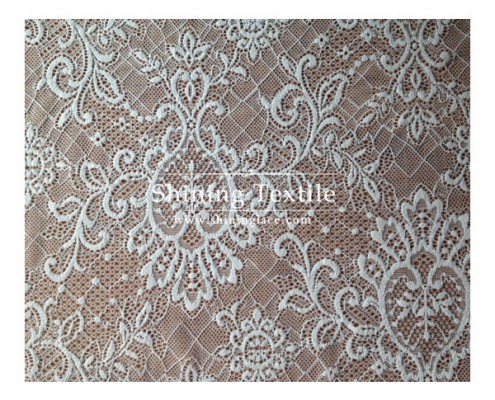 Nylon Knitted Lace Fabric