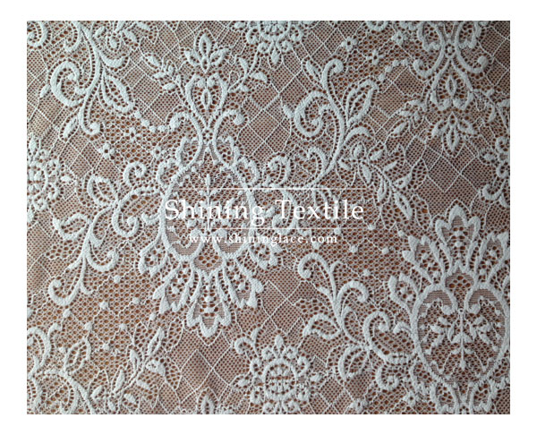 Nylon Knitted Lace Fabric