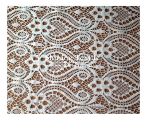 Elastic Nylon Lace Fabric