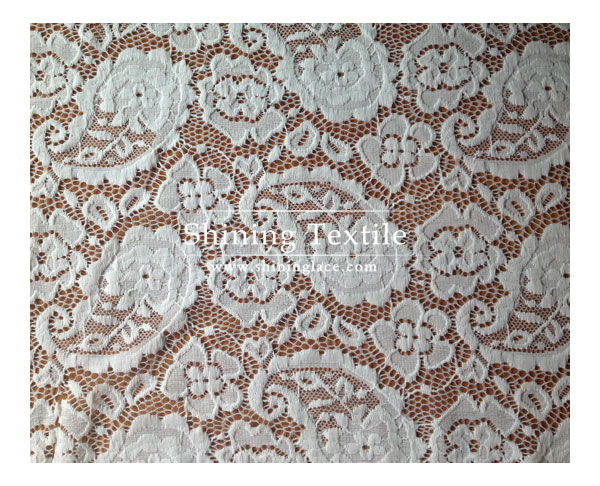 White Nylon Lace Fabric