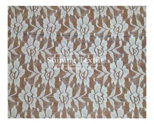 Raschel Nylon Lace Fabric