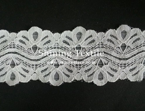 White Narrow Lace Trim