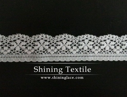 Nylon Spandex Narrow Lace Trim