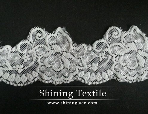 Double Scalloped Lace Trim